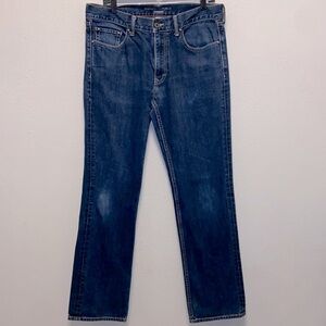 Banana Republic Plus Size Dark Wash Straight Leg Jeans 5006